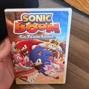 Sonic Boom go team Sonic dvd